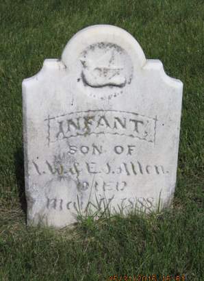 ALLEN, INFANT - Dallas County, Iowa | INFANT ALLEN 