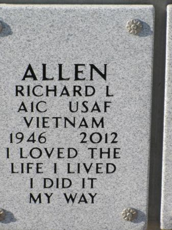 ALLEN, RICHARD L - Dallas County, Iowa | RICHARD L ALLEN 