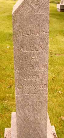 ALLEN, WILLIAM T - Dallas County, Iowa | WILLIAM T ALLEN 