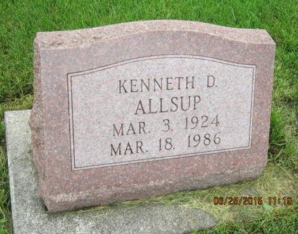 ALLSUP, KENNETH D - Dallas County, Iowa | KENNETH D ALLSUP 