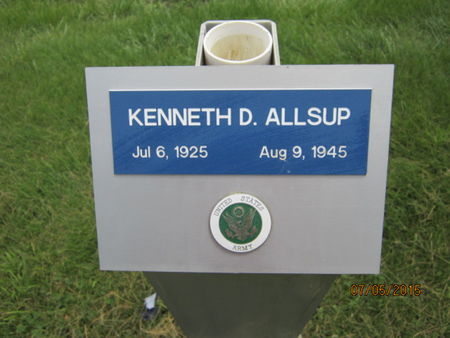 ALLSUP, KENNETH D - Dallas County, Iowa | KENNETH D ALLSUP 