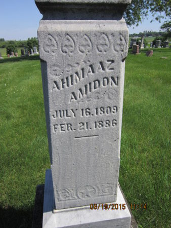 AMIDON, AHIMAAZ - Dallas County, Iowa | AHIMAAZ AMIDON 