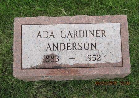 ANDERSON, ADA - Dallas County, Iowa | ADA ANDERSON 