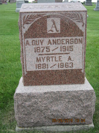 ANDERSON, A GUY - Dallas County, Iowa | A GUY ANDERSON 