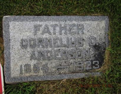 ANDERSON, CORNELIUS C - Dallas County, Iowa | CORNELIUS C ANDERSON 