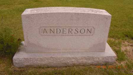 ANDERSON, FAMILY STONE - Dallas County, Iowa | FAMILY STONE ANDERSON 