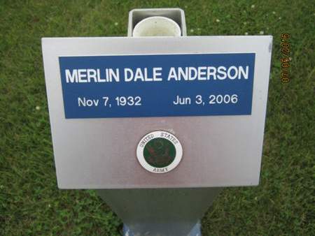 ANDERSON, MERLIN DALE - Dallas County, Iowa | MERLIN DALE ANDERSON 