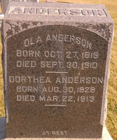 ANDERSON, DORTHEA - Dallas County, Iowa | DORTHEA ANDERSON 