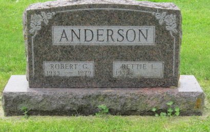 ANDERSON, ROBERT G - Dallas County, Iowa | ROBERT G ANDERSON 