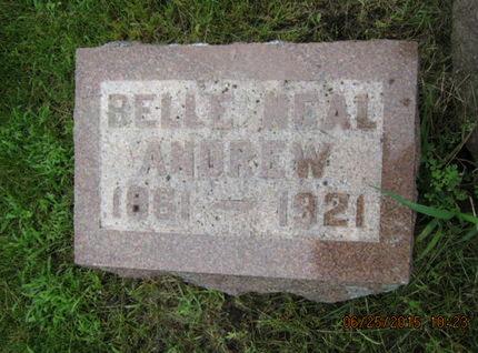 NEAL ANDREW, BELLE - Dallas County, Iowa | BELLE NEAL ANDREW 