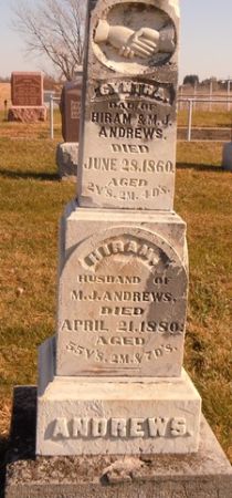 ANDREWS, HIRAM - Dallas County, Iowa | HIRAM ANDREWS 
