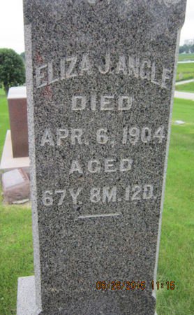 ANGLE, ELIZA J - Dallas County, Iowa | ELIZA J ANGLE 