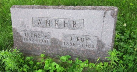ANKER, IRENE M - Dallas County, Iowa | IRENE M ANKER 