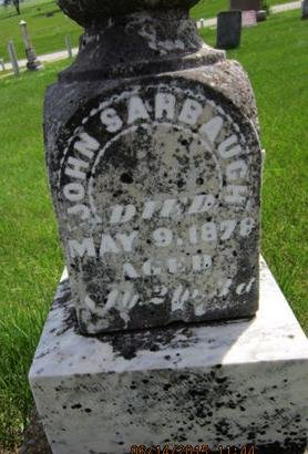SARBAUGH, JOHN - Dallas County, Iowa | JOHN SARBAUGH 