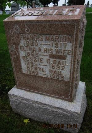 ARCHER, FRANCIS MARION - Dallas County, Iowa | FRANCIS MARION ARCHER 