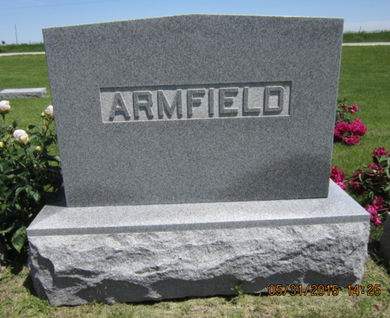 ARMFIELD, FAMILY STONE - Dallas County, Iowa | FAMILY STONE ARMFIELD 