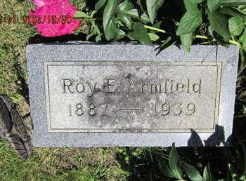 ARMFIELD, ROY E - Dallas County, Iowa | ROY E ARMFIELD 