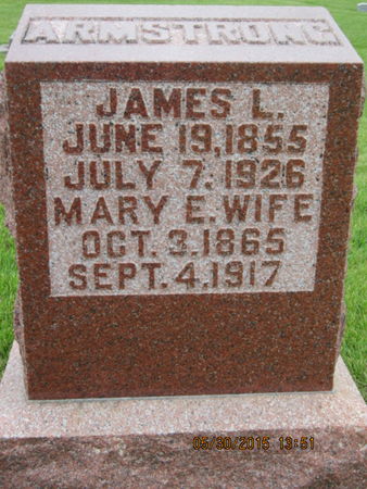 ARMSTRONG, JAMES L - Dallas County, Iowa | JAMES L ARMSTRONG 