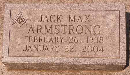 ARMSTRONG, JACK MAX - Dallas County, Iowa | JACK MAX ARMSTRONG 