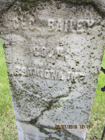BAILEY, GEO - Dallas County, Iowa | GEO BAILEY 