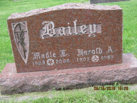 BAILEY, HAROLD A - Dallas County, Iowa | HAROLD A BAILEY 