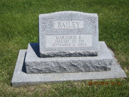 BAILEY, MARJORIE E - Dallas County, Iowa | MARJORIE E BAILEY 