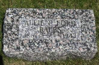 FORD BALES, ALLIE E - Dallas County, Iowa | ALLIE E FORD BALES 