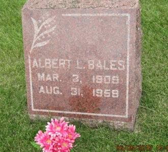 BALES, ALBERT L - Dallas County, Iowa | ALBERT L BALES 