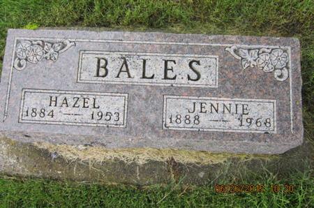 BALES, HAZEL - Dallas County, Iowa | HAZEL BALES 