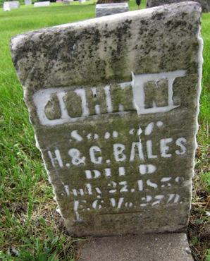 BALES, JOHN N - Dallas County, Iowa | JOHN N BALES 