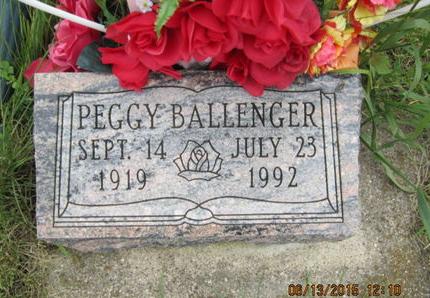 BALLENGER, PEGGY - Dallas County, Iowa | PEGGY BALLENGER 