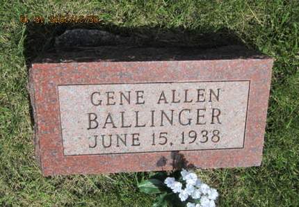 BALLINGER, GENE ALLEN - Dallas County, Iowa | GENE ALLEN BALLINGER 