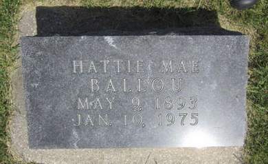 BALLOU, HATTIE MAE - Dallas County, Iowa | HATTIE MAE BALLOU 