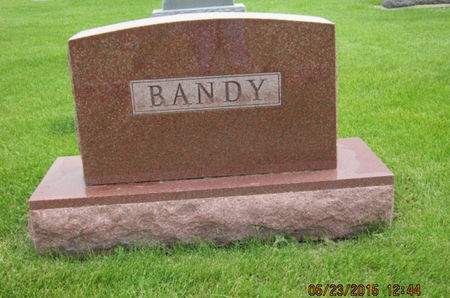 BANDY, FAMILY STONE - Dallas County, Iowa | FAMILY STONE BANDY 