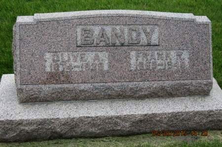 BANDY, OLIVE A - Dallas County, Iowa | OLIVE A BANDY 