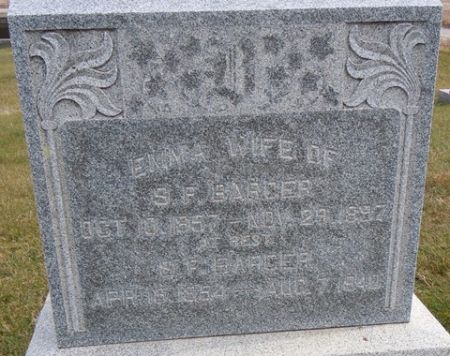 BARGER, EMMA - Dallas County, Iowa | EMMA BARGER 