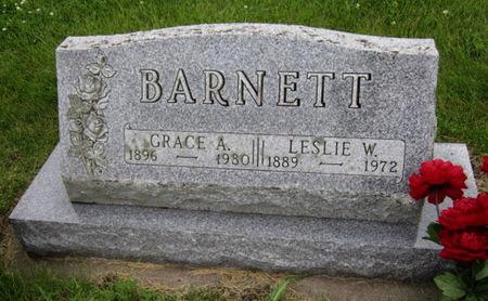 BARNETT, GRACE A - Dallas County, Iowa | GRACE A BARNETT 