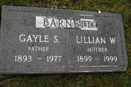 BARNETT, GAYLE S - Dallas County, Iowa | GAYLE S BARNETT 