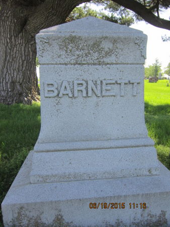 BARNETT, FAMILY STONE - Dallas County, Iowa | FAMILY STONE BARNETT 