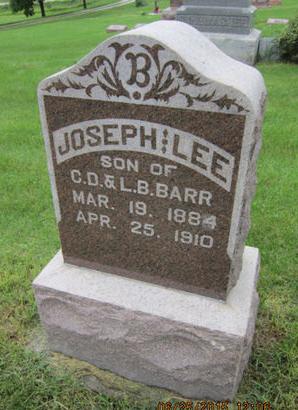 BARR, JOSEPH LEE - Dallas County, Iowa | JOSEPH LEE BARR 