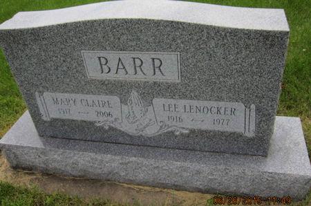 BARR, LEE LENOCKER - Dallas County, Iowa | LEE LENOCKER BARR 