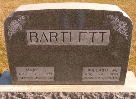 BARTLETT, MARY F. - Dallas County, Iowa | MARY F. BARTLETT 