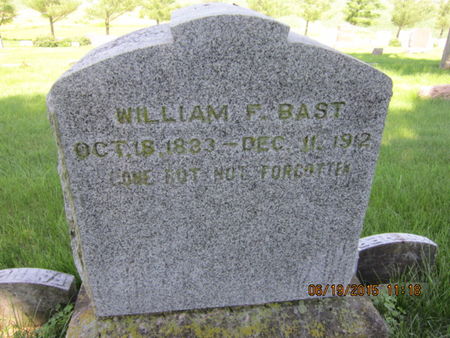 BAST, WILLIAM F - Dallas County, Iowa | WILLIAM F BAST 