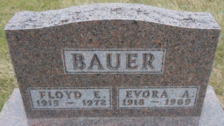 BAUER, EVORA A. - Dallas County, Iowa | EVORA A. BAUER 
