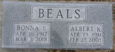 BEALS, BONNA L. - Dallas County, Iowa | BONNA L. BEALS 