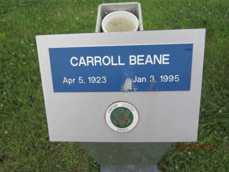 BEANE, CARROLL - Dallas County, Iowa | CARROLL BEANE 
