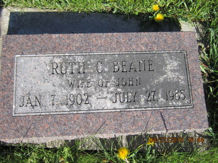 BEANE, RUTH C - Dallas County, Iowa | RUTH C BEANE 