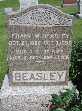 BEASLEY, FRANK W - Dallas County, Iowa | FRANK W BEASLEY 