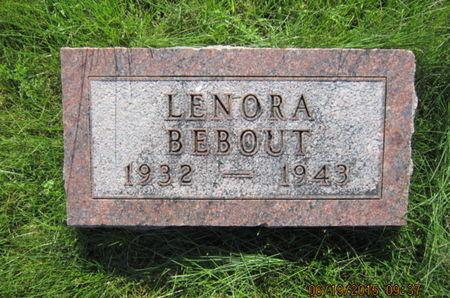 BEBOUT, LENORA - Dallas County, Iowa | LENORA BEBOUT 