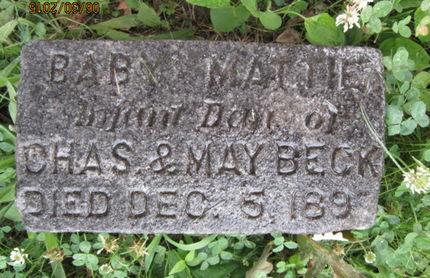 BECK, MATTIE - Dallas County, Iowa | MATTIE BECK 